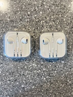 Apple Earbuds with pin connector